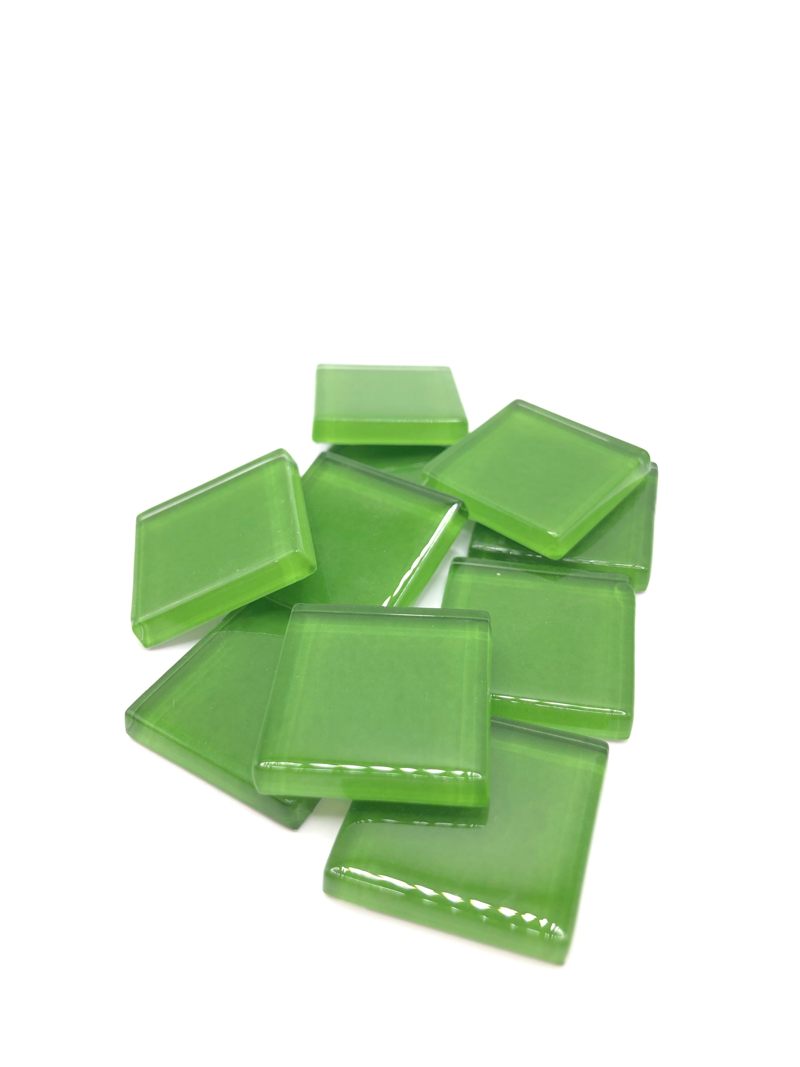 Large dark green glass perth mosaic